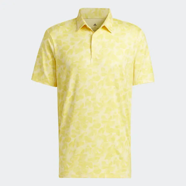 Áo Adidas Prisma Print Polo Shirt Yellow (HK6851) - Công Ty TNHH Gôn Việt