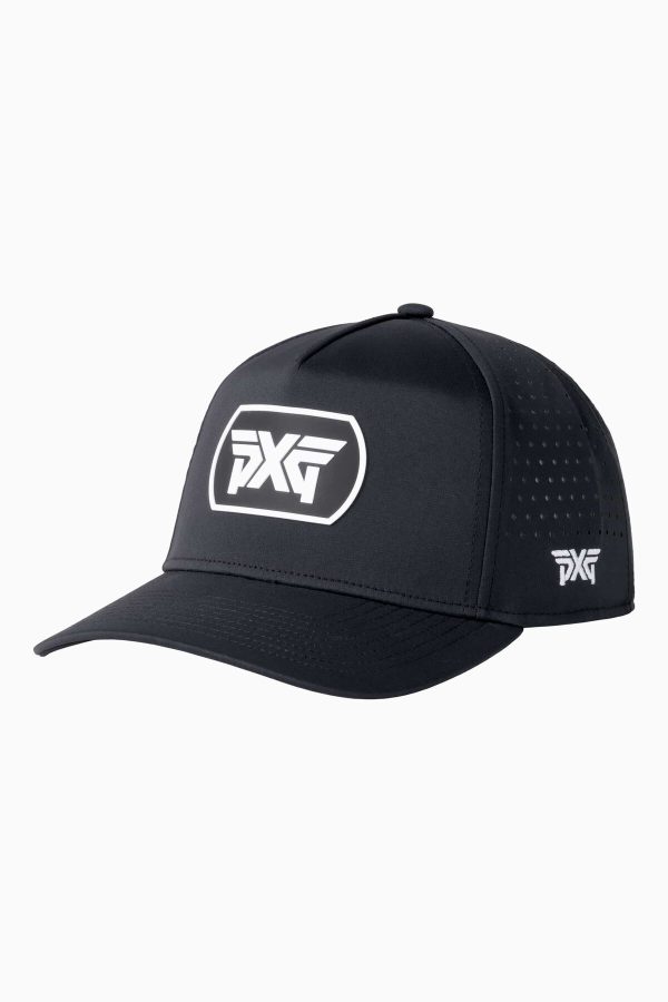 Pxg Dog Tag 5 Panel Snapback Cap Black White Listing 1 Hires 50