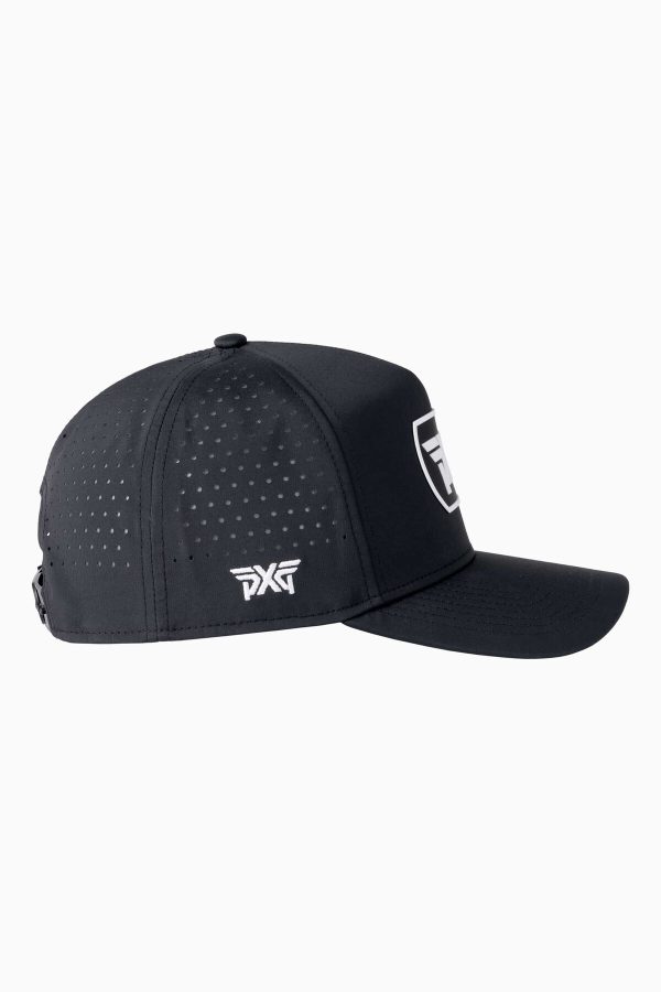 Pxg Dog Tag 5 Panel Snapback Cap Black White Listing 4 Hires 50