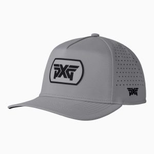 Pxg Dog Tag 5 Panel Snapback Cap Gray Black Listing 1 Hires 50