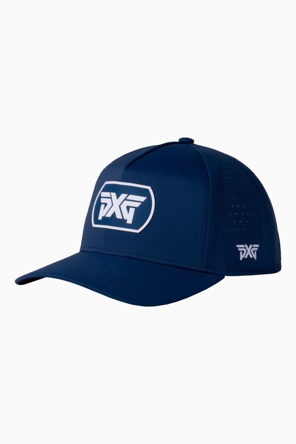 Pxg Dog Tag 5 Panel Snapback Cap Navy White Listing 1 Hires 50