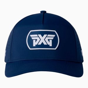 Pxg Dog Tag 5 Panel Snapback Cap Navy White Listing 2 Hires 50