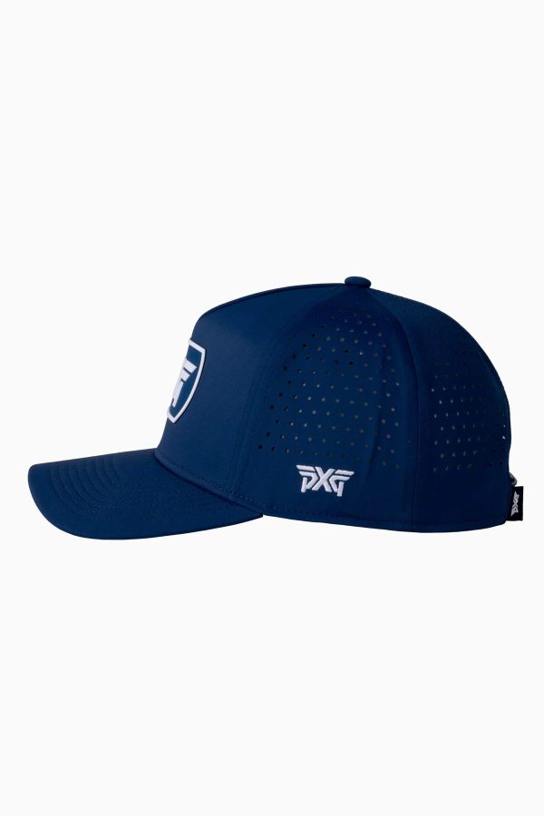 Pxg Dog Tag 5 Panel Snapback Cap Navy White Listing 5 Hires 50